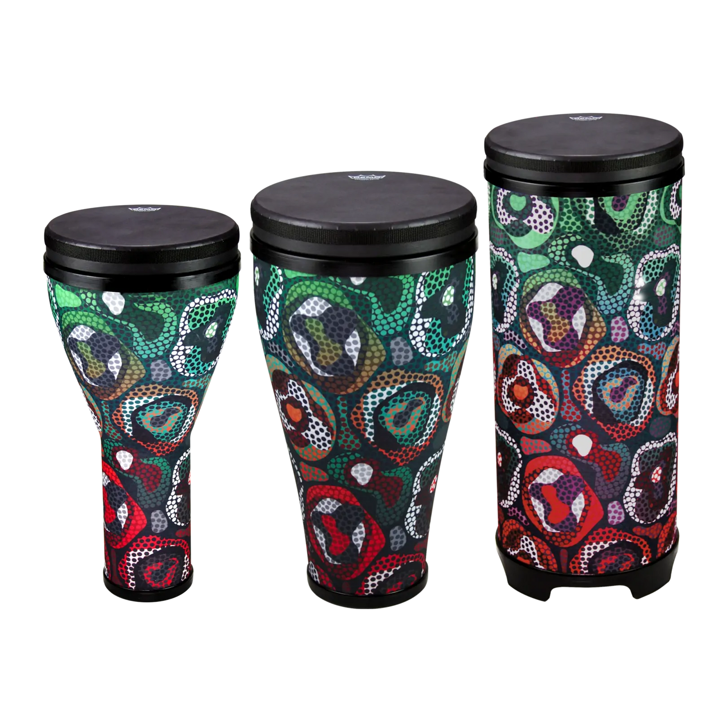 Remo 10 Inch Festival Pack Tribal Green