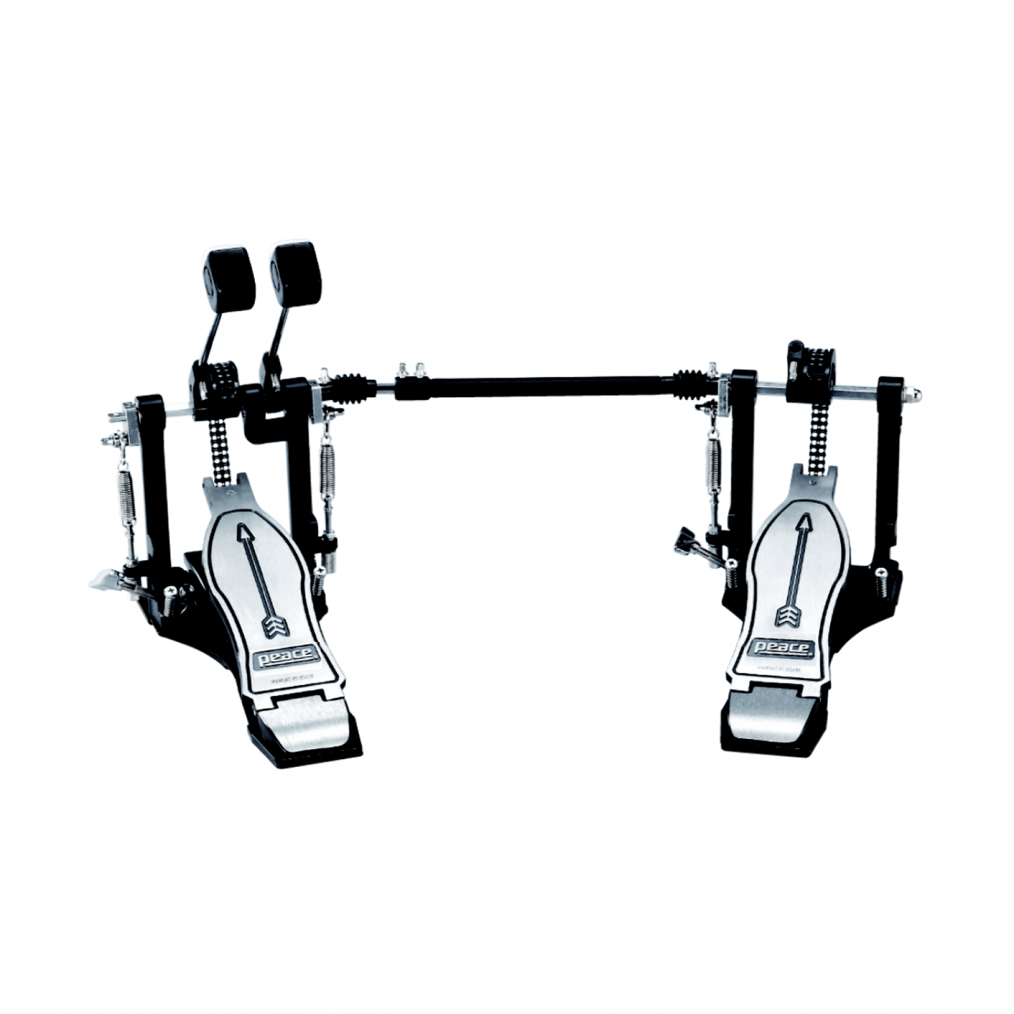 Peace Arrow Series Left-Handed Dual Chain Drive Double Bass Drum Pedal