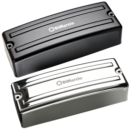 DiMarzio Colossal 5 String Bass Pickup - Bridge Model - Black - Humbucking, Neodymium Magnets, Versatile Coil Options