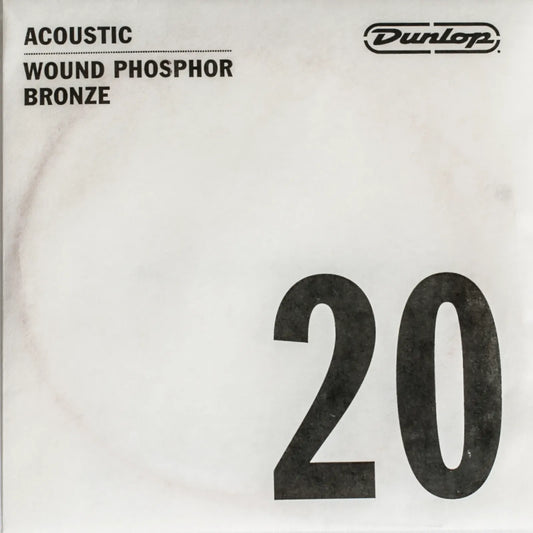 Jim Dunlop Dunlop .020 Phosphor Bronze Acoustic Guitar Single String