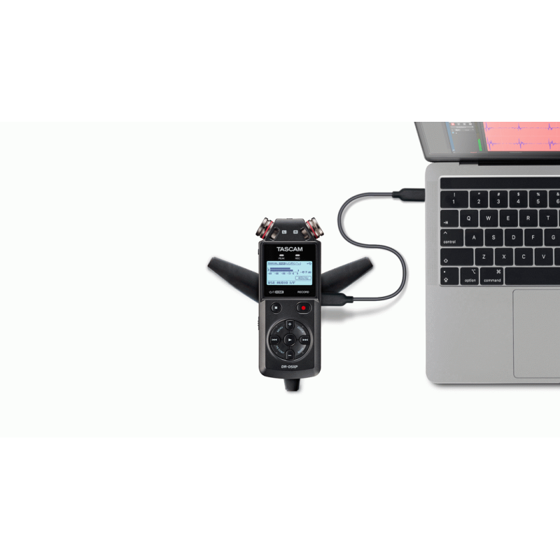 TASCAM DR-05XP 2-Channel 32-Bit Float Handheld Recorder with USB-C Interface — view 4