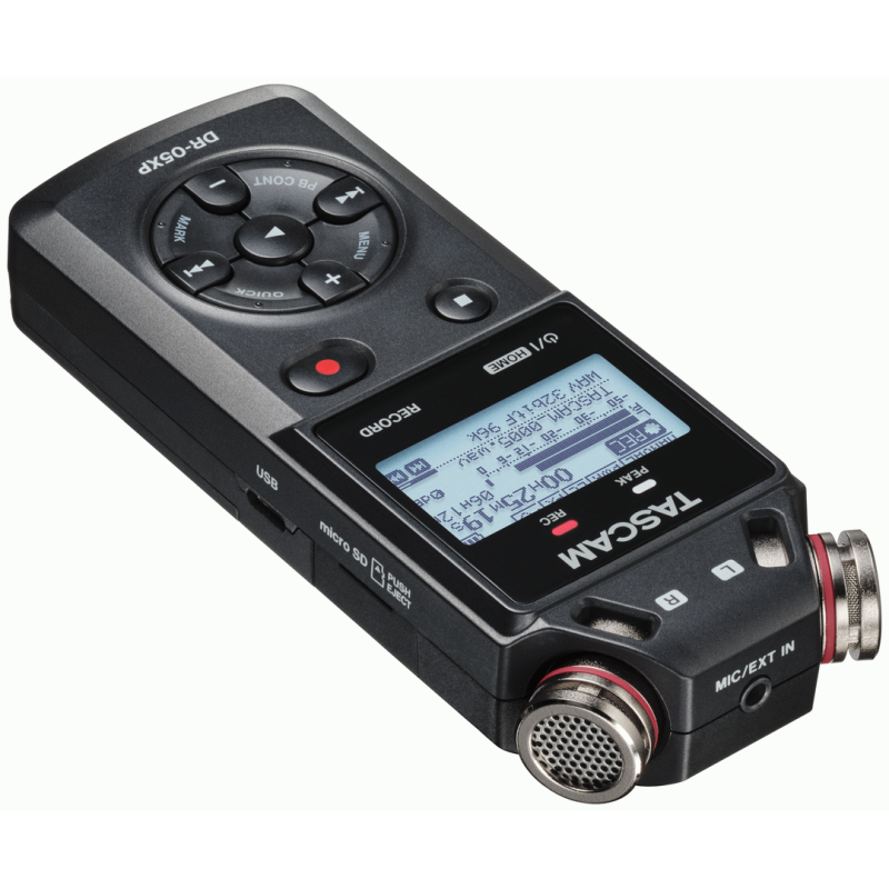 TASCAM DR-05XP 2-Channel 32-Bit Float Handheld Recorder with USB-C Interface — view 3