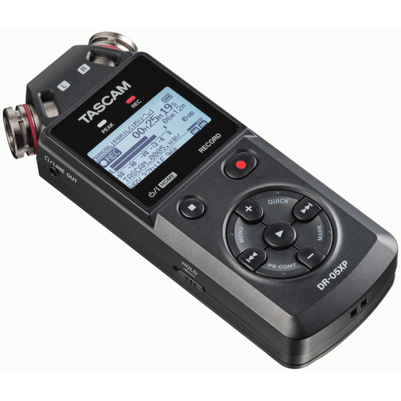 TASCAM DR-05XP 2-Channel 32-Bit Float Handheld Recorder with USB-C Interface — view 2