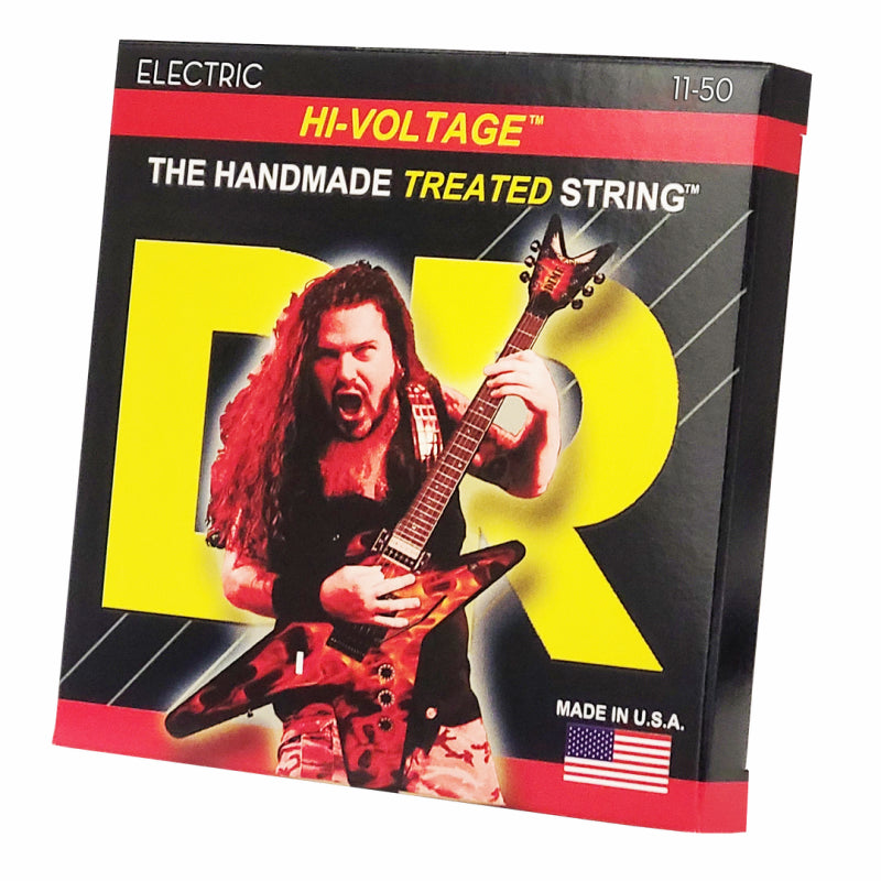 DR Hi-Voltage Dimebag Darrell Nickel Plated Electric Guitar Strings Heavy 11-50 — view 2