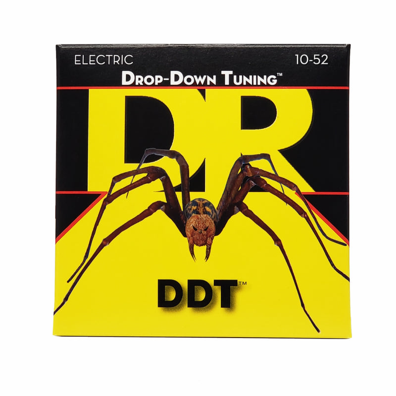 DR DDT Drop Down Tuning Electric Guitar Strings Medium to Heavy 10-52
