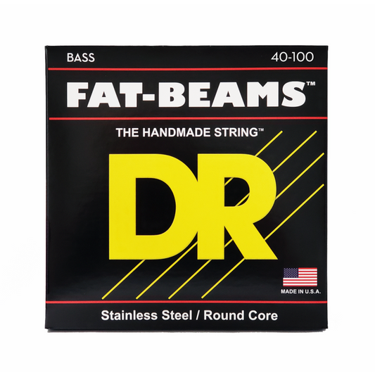 DR Fat-Beam Stainless Steel Bass Strings Light 40-100