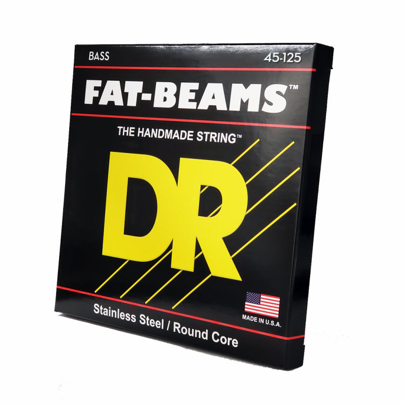 DR Fat-Beam Stainless Steel Bass Strings 5-String Medium 45-125 — view 2