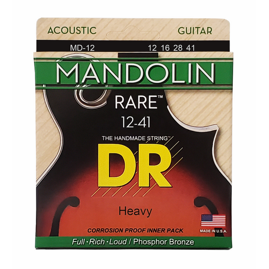 DR Rare Phosphor Bronze Mandolin Strings Heavy 12-41