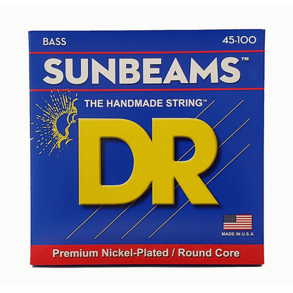 DR Sunbeam Nickel Plated Bass Strings Light to Medium 45-100