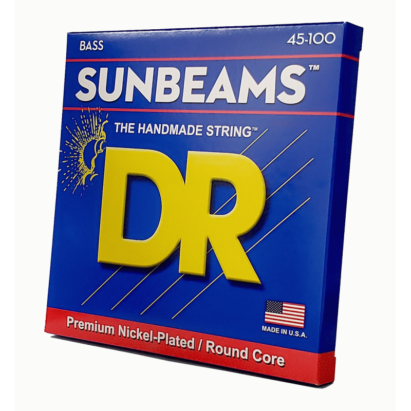 DR Sunbeam Nickel Plated Bass Strings Light to Medium 45-100 — view 3