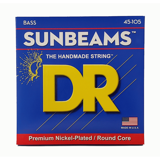DR Sunbeam Nickel Plated Medium Bass Strings 45-105