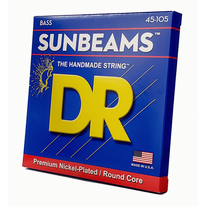 DR Sunbeam Nickel Plated Medium Bass Strings 45-105 — view 3