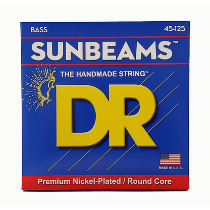 DR Sunbeam Nickel Plated 5-String Medium Bass Strings 45-125