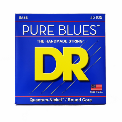 DR Pure Blues Quantum Nickel Bass Strings Medium 45-105