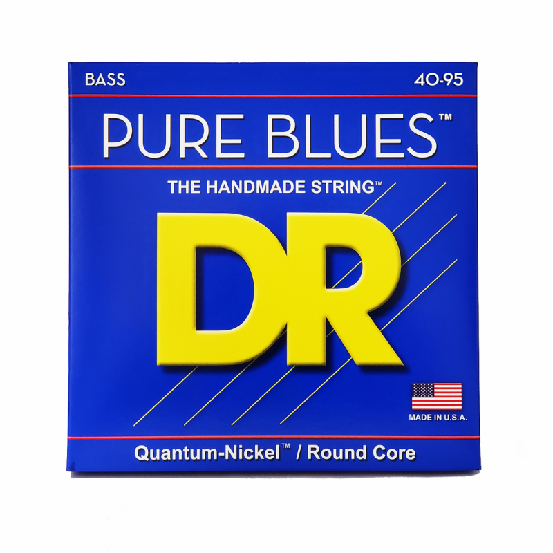 DR Pure Blues Quantum Nickel Bass Strings Extra Light 40-95