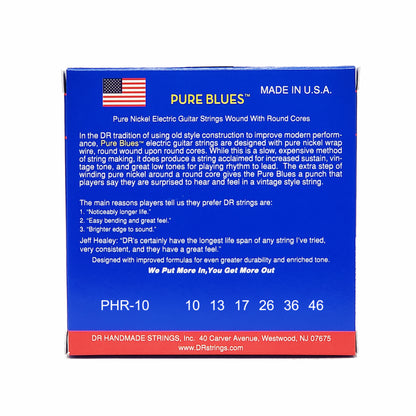 DR Pure Blues Pure Nickel Electric Guitar Strings Medium 10-46 — view 3