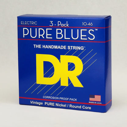 DR Pure Blues Pure Nickel Electric Guitar Strings Medium 10-46 — view 2