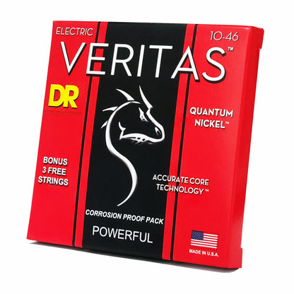 Dr Veritas Coated Core Technology Electric Guitar Strings Medium 10-46 — view 2