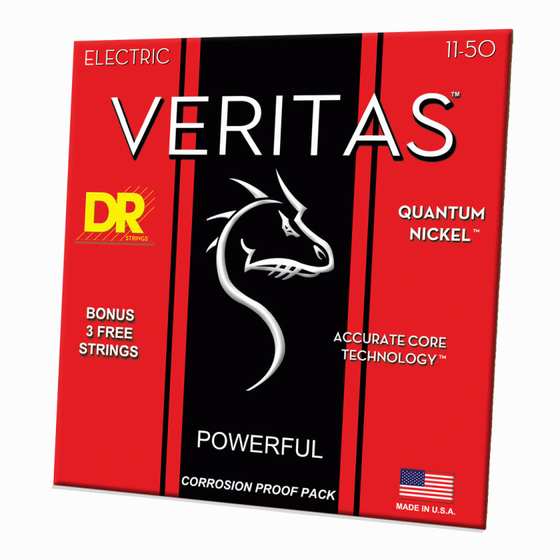DR Veritas Coated Core Technology Electric Guitar Strings 11-50 — view 2