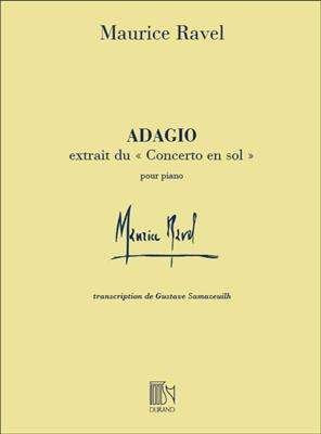 Adagio From Concerto G Arr Samazeuilh Book