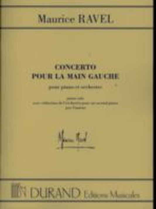 Piano Concerto For Left Hand 2 Piano 4 Hands Book