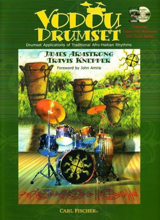 Vodou Drumset Book/CD Book