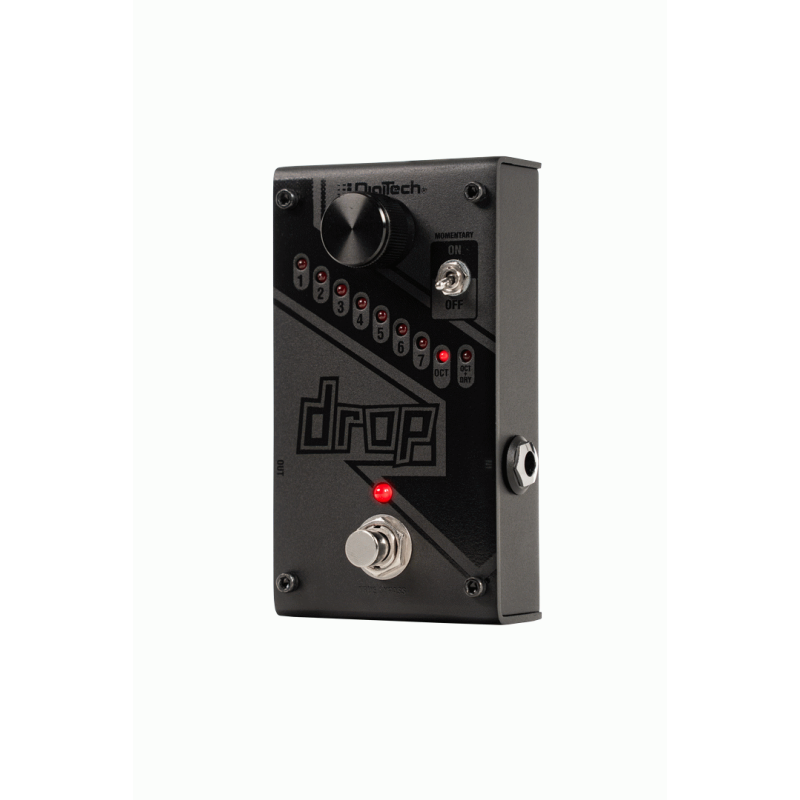DigiTech Compact Polphonic Drop Tune Pitch Shifter Pedal - Black — view 2