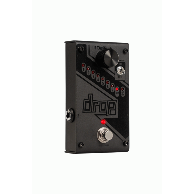 DigiTech Compact Polphonic Drop Tune Pitch Shifter Pedal - Black — view 3