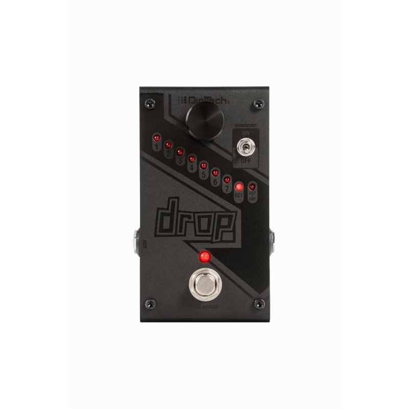 DigiTech Compact Polphonic Drop Tune Pitch Shifter Pedal - Black
