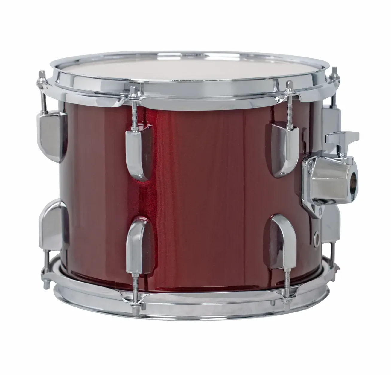DXP 10X8 TOM TOM - DRU30WR Mounted Tom in Wine Red