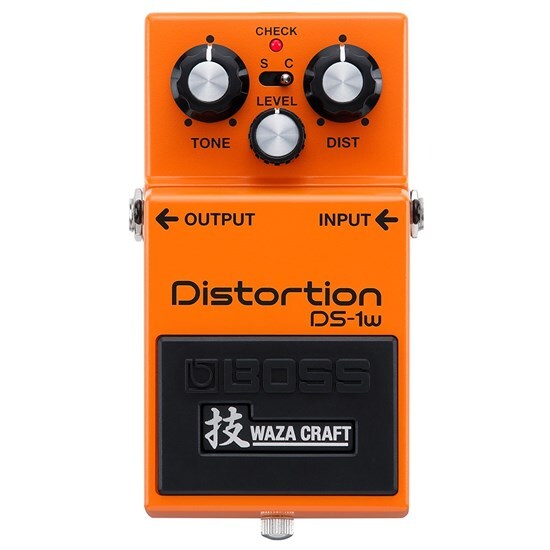 BOSS DS-1W Distortion Pedal - WAZA CRAFT Edition, Classic Orange Tone, Enhanced Features, Compact Effect for Guitarists — view 2