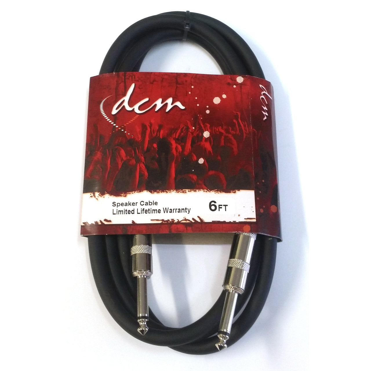 DCM DSBC166-6  6FT Speaker Cable 1/4"
