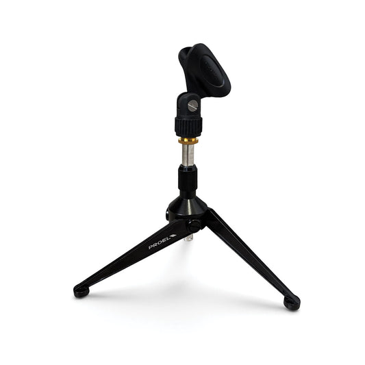 Proel DST60TL Desktop Microphone Stand with Mic Clip