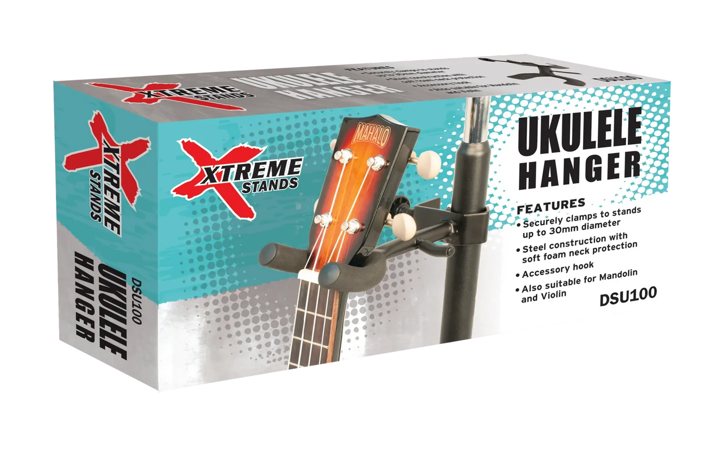 Xtreme Ukulele Hanger Clamp-On Model DSU100 — view 3