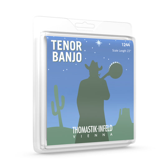 Thomastik 1244 Tenor Banjo String Set - 4 String Set with Great Tuning Stability and Sweet Sound