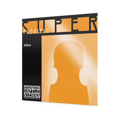 Thomastik .19 Superflex Viola D String - Medium Rope Core Chrome Wound — view 2