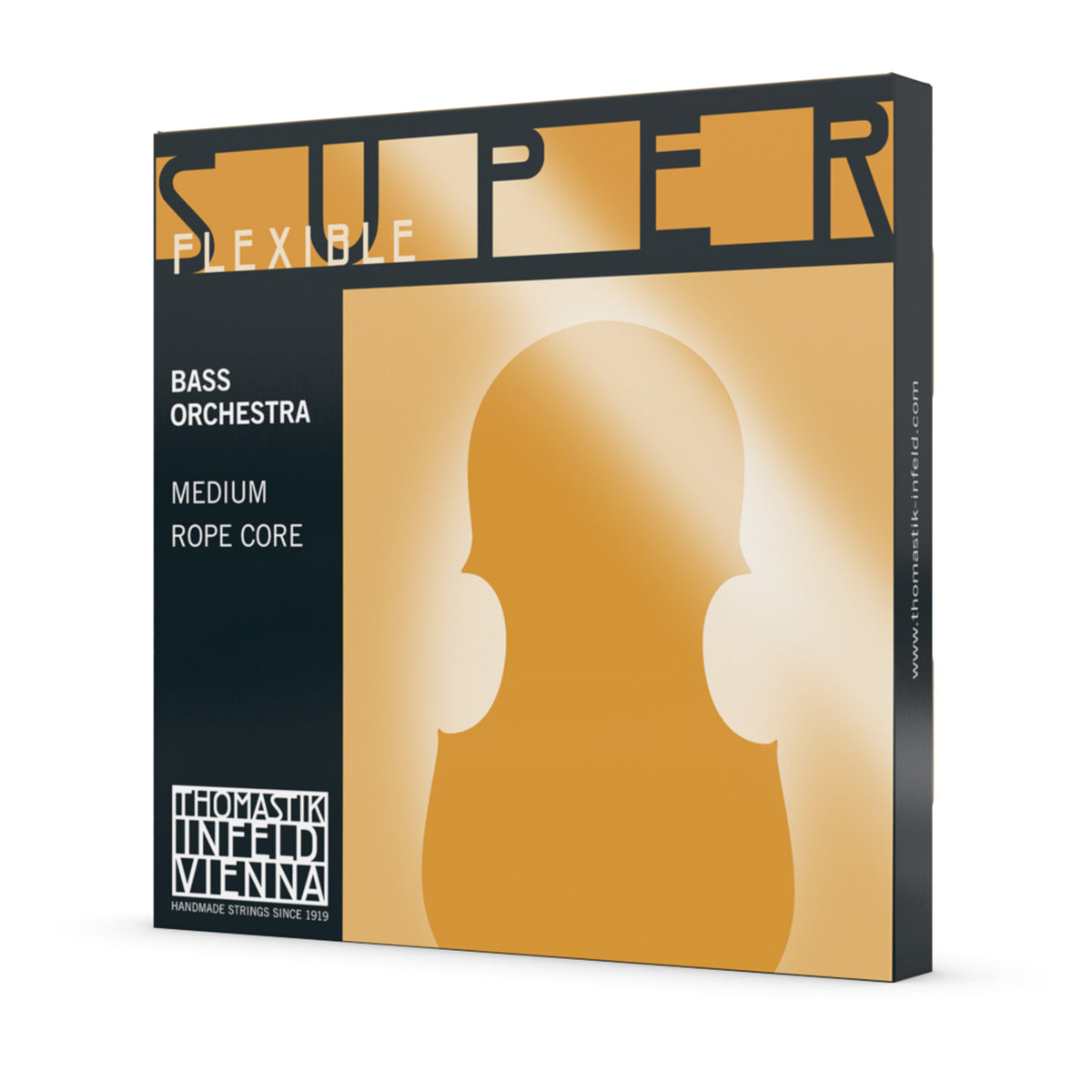 Thomastik 2887,O Superflex Bass Orchestra 3/4 String Set - Medium Gauge Double Bass Strings — view 2