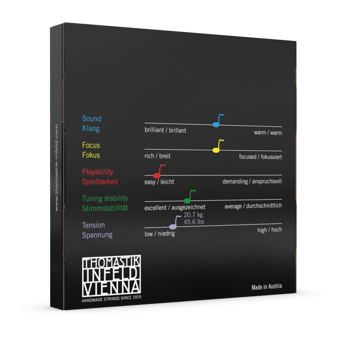 DT4311 Thomastik D'Amore Viola Dominant 'A' String Baroque — view 3