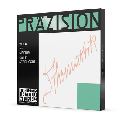 Thomastik Prazision Viola String Set DT79 Medium 4/4 Carbon Steel Chrome Wound — view 2