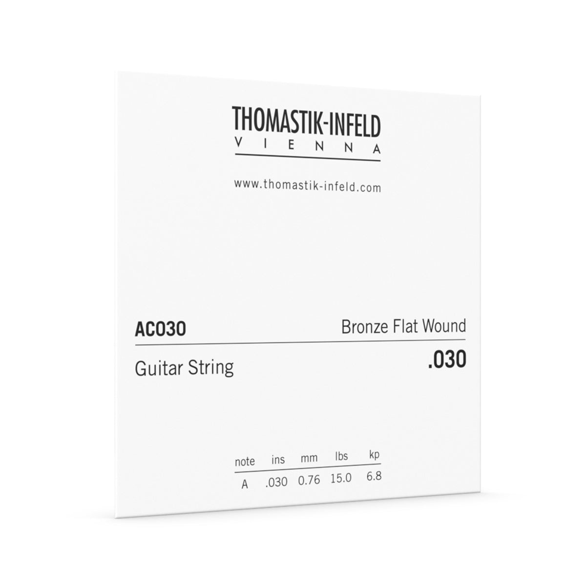 Thomastik AC030 Plectrum .30 String for Acoustic Guitar