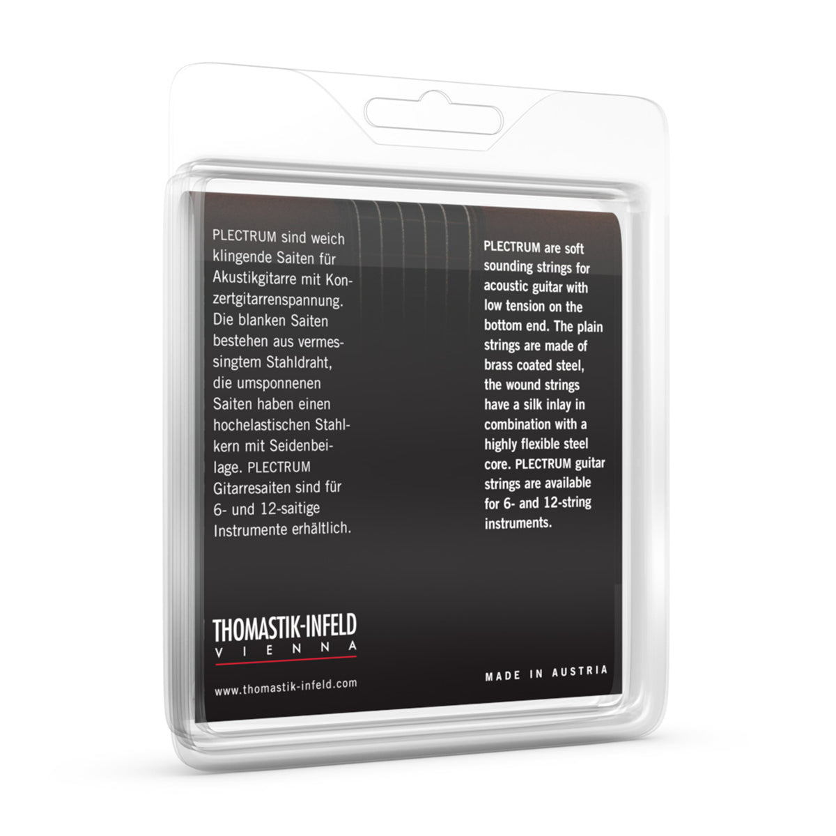 Thomastik AC111T Plectrum Bronze Acoustic Guitar Strings 11/50 Tin Plated Trebles — view 3