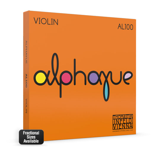 Thomastik AL100.1/16 Alphayue Violin Strings Set 1/16 Medium
