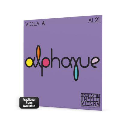 Thomastik AL21.1/8 Alphayue Viola 'A' String 1/8 Size Medium Synthetic Core — view 2