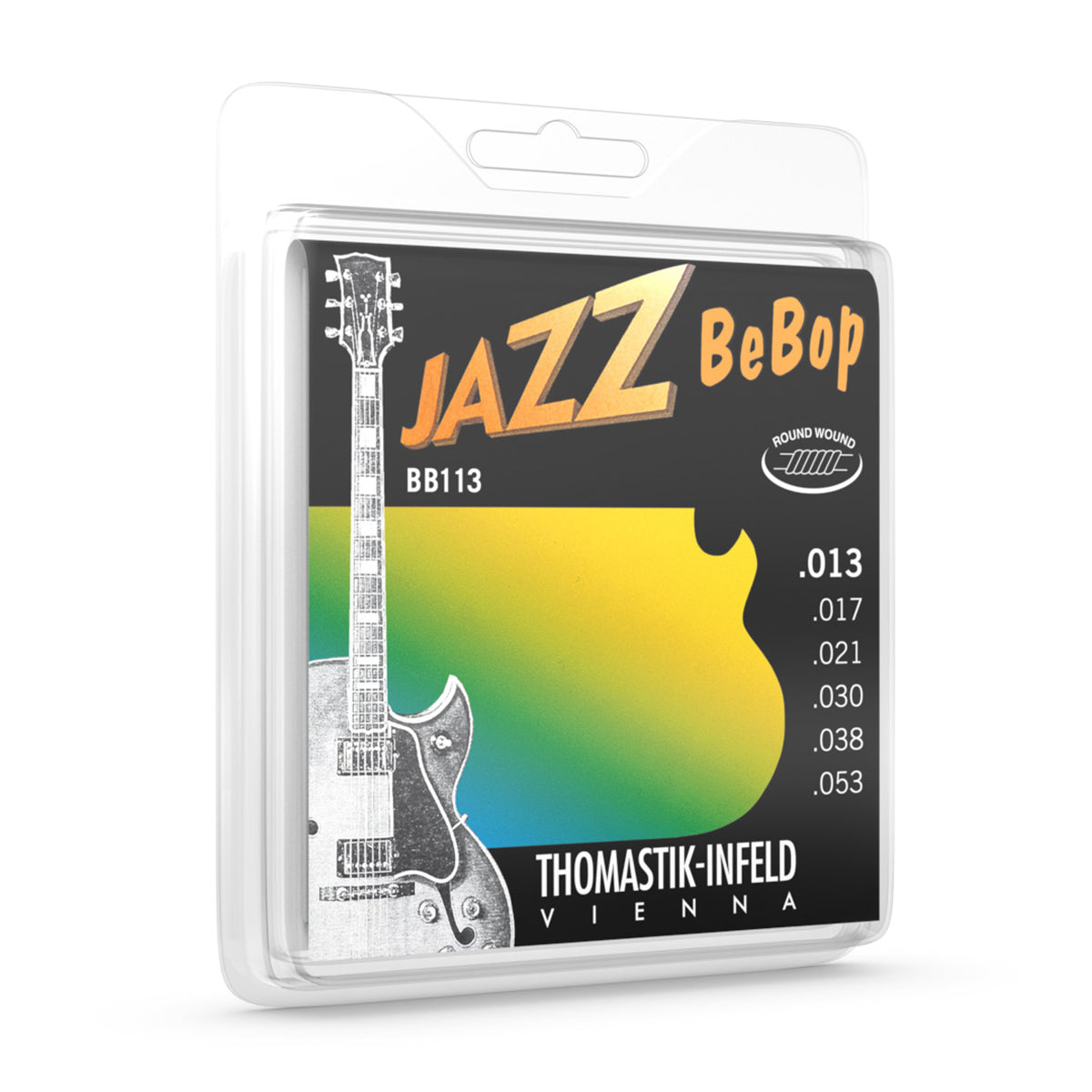 Thomastik BB113 Bebop Roundwound Jazz Guitar String Set 13-53
