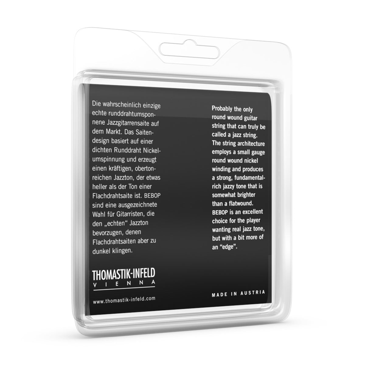 Thomastik BB114 Bebop Roundwound Jazz Guitar Strings Set 14/55 — view 3