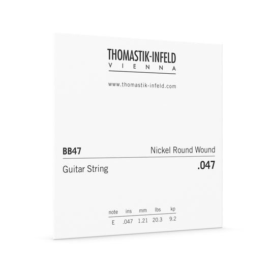 Thomastik BB47 Bebop Roundwound Jazz Guitar String 0.047 Gauge