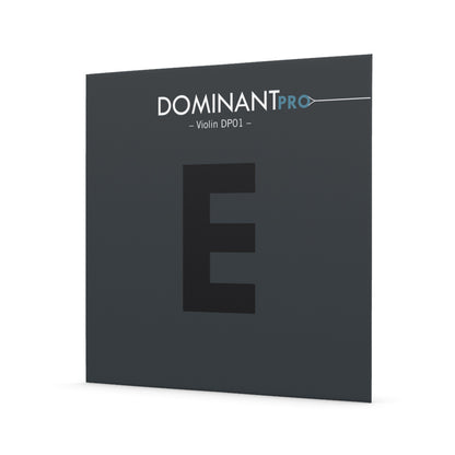 Thomastik DP01 Dominant Pro E Violin String, Carbon Steel, Tin Plated, 4/4 Medium, 0.265 mm Diameter, 8.0 kg Tension — view 2
