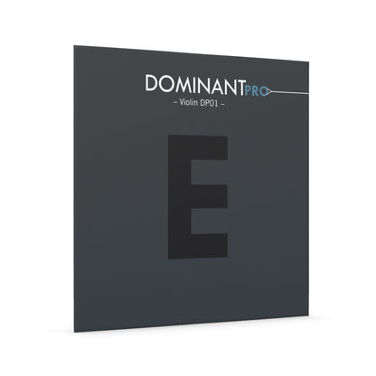 Thomastik DP01 Dominant Pro E Violin String, Carbon Steel, Tin Plated, 4/4 Medium, 0.265 mm Diameter, 8.0 kg Tension