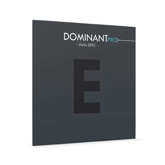 Thomastik DP01 Dominant Pro E Violin String, Carbon Steel, Tin Plated, 4/4 Medium, 0.265 mm Diameter, 8.0 kg Tension