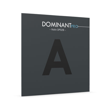 Thomastik DP02B Dominant Pro A Violin String Chrome Plated, 4/4 Medium, Carbon Steel Core, Long Lifespan, Low Tension, High Dynamic Range